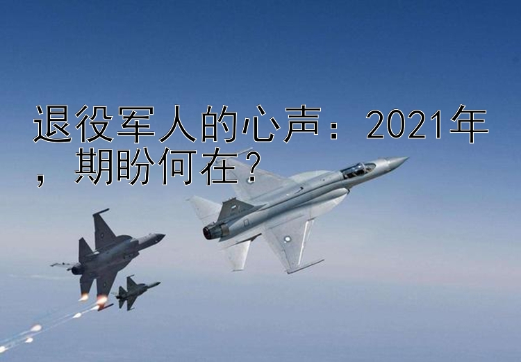 退役军人的心声：2021年，期盼何在？